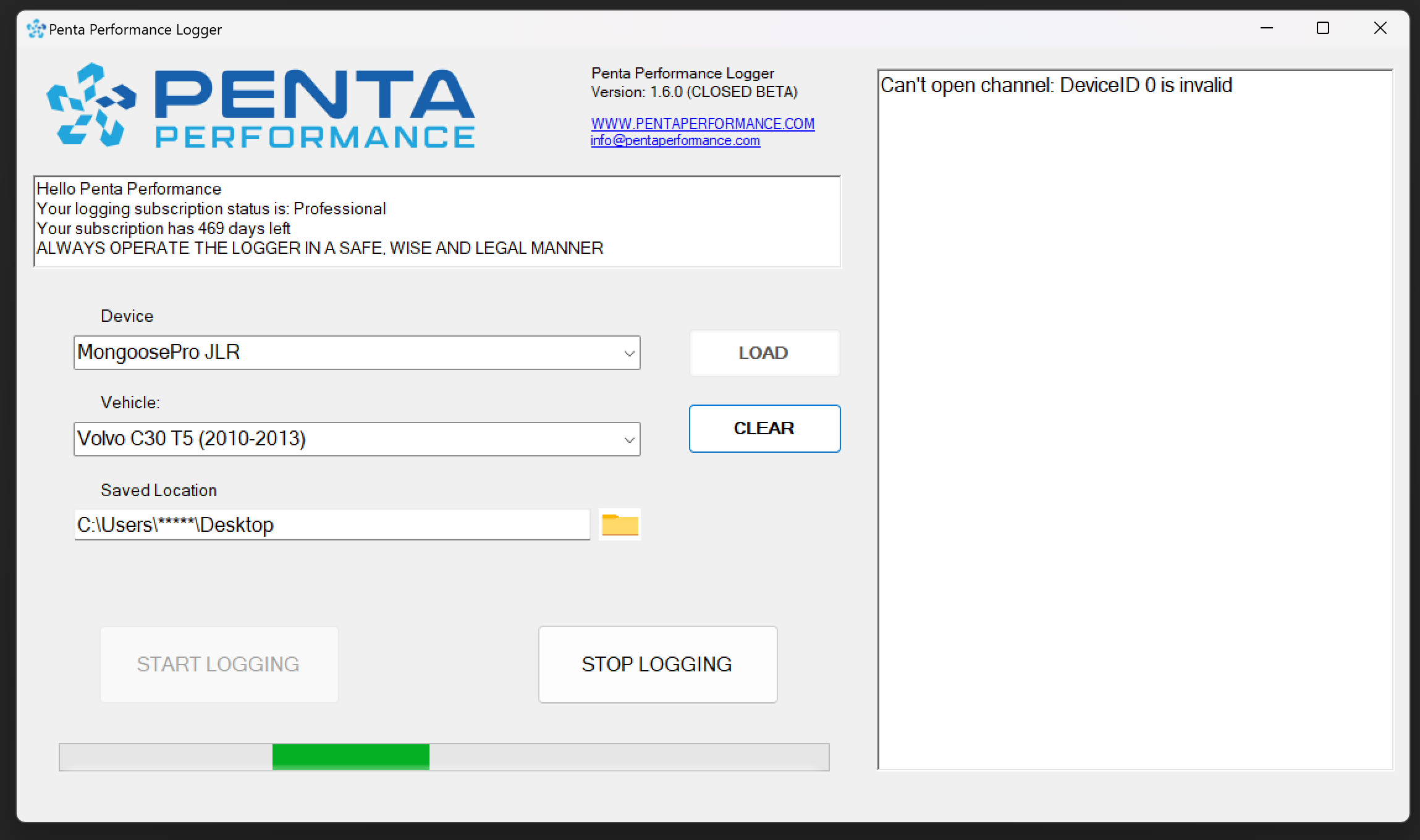 Penta Datalogger